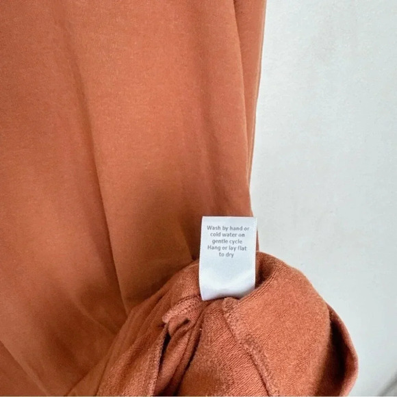 Lost in Layers Womens S/M Handmade Long Sleeve Long Sleeve Stretch Jersey Dress - Picture 11 of 14